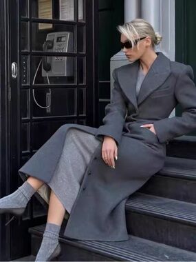 Helsa Italian Wool Blend Topcoat